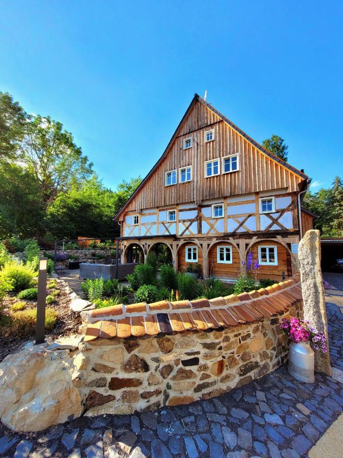Pferdehof Am Burgsberg, Ferienzimmer, Monteurzimmer Seifhennersdorf Ngoại thất bức ảnh