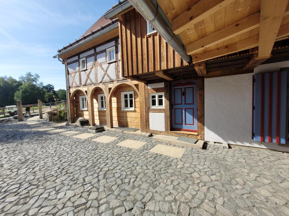 Pferdehof Am Burgsberg, Ferienzimmer, Monteurzimmer Seifhennersdorf Ngoại thất bức ảnh